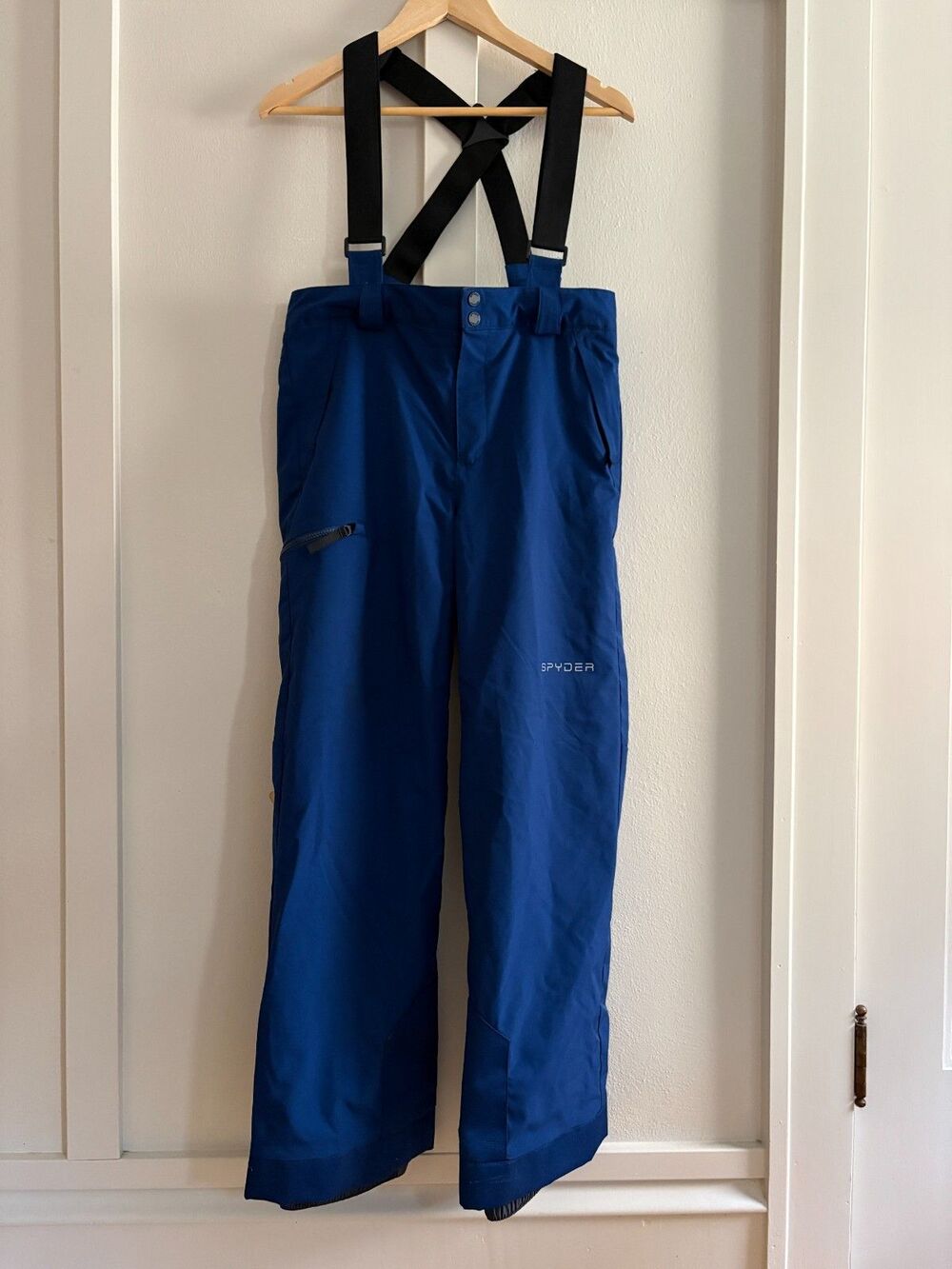 SPYDER PROPULSION Insulated Ski Snowboard Pants Bibs Adjust Length Youth 18 EUC